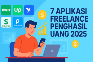 7 Aplikasi Freelance Penghasil Uang Terbaik 2025, Cocok Buat Kerja Sampingan!