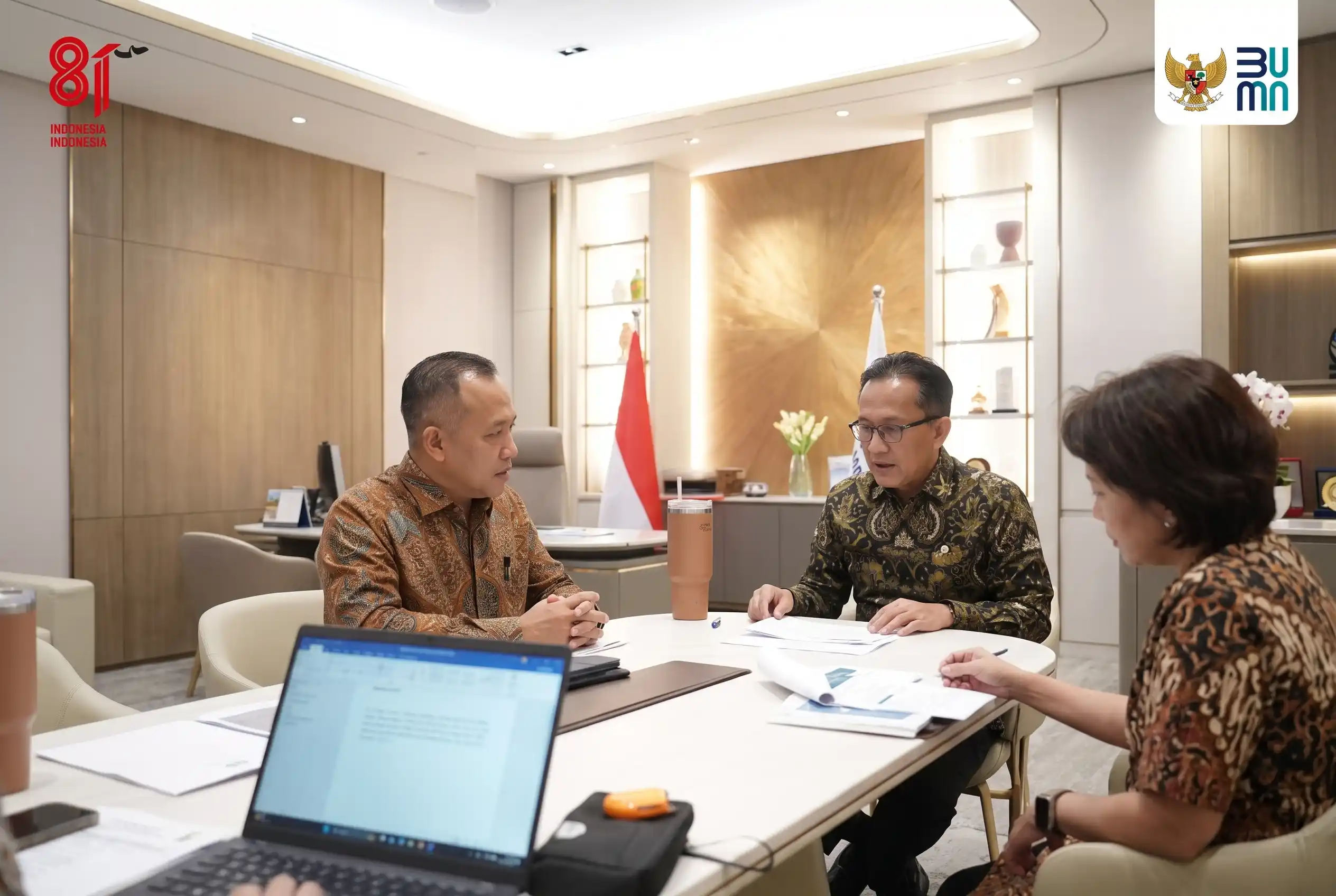 Foto Ilustrasi: Dok. Instagram/@bumn_id (Dielevasi/diolah menggunakan teknologi AI)